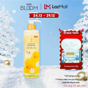 Sữa Tắm Hương Nước Hoa Cindy Bloom Romantic Muse Quyến Rũ Lãng Mạn 640g Chính Hãng