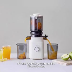 [China Plug Adapter Needed] Wide Mouth Automatic Pulp Separation Juicer