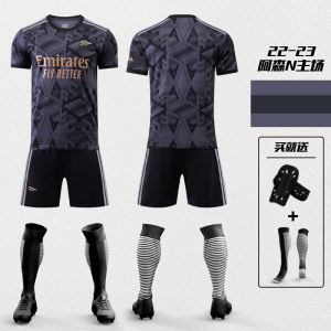 Arsenal Away Kit 2223 Football Uniform Set Mens Training Short Sleeve Soccer Wear Fan Version Customizable Spring Launch