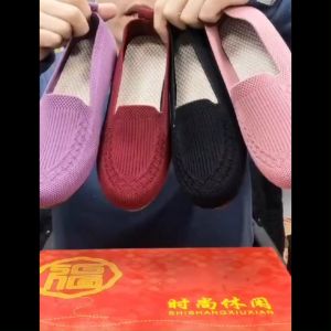 Women Loafer Doll Shoes Fashion Casual Flat Shoes Shallow Mouth Comfortable Shoes Office Shoes