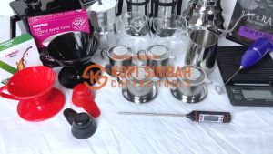 Paket Hemat Usaha KEDAI 2 Mesin Alat Seduh Pembuat Kopi Manualbrew Lengkap Coffee Maker Cafe Set Murah