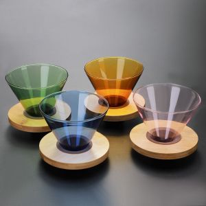 Colored Heat-Resistant Glass Coffee Filter