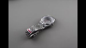 NH35 40mm Ring Chapter Sapphire Crystal 904L Stainless Steel Watch Case For NH34 NH35 NH36 NH38 NH70 Movement For 28.5mm Dial
