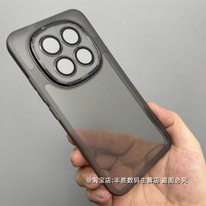 Redmi Note15Pro+ Silicone Phone Case Anti-fall Anti-slip Frosted Soft Shell with Lens Film Protection for Men And Women New Model