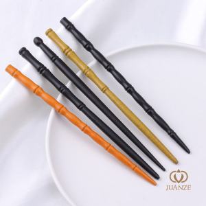 Chinese Ancient Style Bamboo Wooden Hairpin Female New Chinese Style Wooden Hair Clasp Updo Minimalist Wooden Hair Clasp National Style Updo Pin Headdress