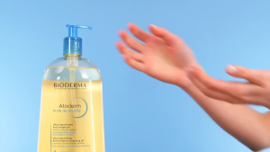 Bioderma Atoderm Huile de Douche 1000ml / 200ml - Pelembap dan pembersih lembut untuk kulit kering & sensitif