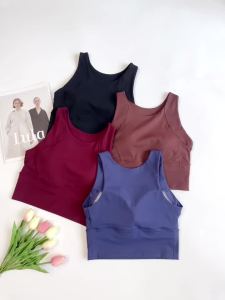 COZOK | Áo Ngực Thể Thao Nữ Tập Yoga Có Đệm Ngực Cố Định Áo Tập Gym Chống Sốc Lưng Chữ U Áo Tập Thể Dục Quần Áo Tập Luyện
