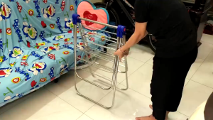 Giá Phơi Quần Áo Chữ A Kiểu Dáng Hàn Quốc Inox Cao Cấp Dễ Dàng Gấp Gọn Di Chuyển Khi Sử Dụng