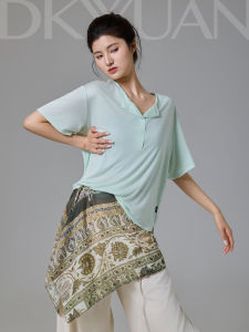 DKYY | Loose And Slim Short Sleeve Top For Dance
