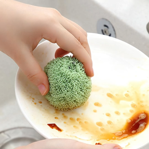 Miếng cọ xoong nổi và chảo chống xước dụng cụ rửa chén bảo vệ bề mặt