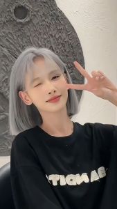 [Ready Stock] STYLE FIT cat rambut milk tea*200ml Tidak perlu pemutih pewarna nabati murni mudah mewarnai rambut di rumah（cat rambut ash grey，hair color，bleaching rambut，milk tea ash hair color，hair color pewarna rambut） - Lazada