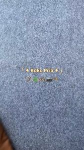 Baju Koko Muslim Pria Dewasa Lebaran 2025 Lengan Pendek 3/4 Bahan Katin Mikro Premium