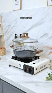 freemir Kukusan 24cm Steamer Bening Stainless sudah Food Grade