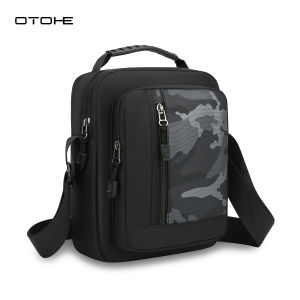 OTOHE กระเป๋าสะพายแฟชั่นผู้ชายกระเป๋าเดินทางกระเป๋าเดินทางธุรกิจขนาดใหญ่กระเป๋าถือขนาดใหญ่น้ำหนักเบากระเป๋าเดินทางสะดวกสบายแฟชั่นกีฬากระเป๋าข้างถนนสำหรับนักศึกษาวิทยาลัย