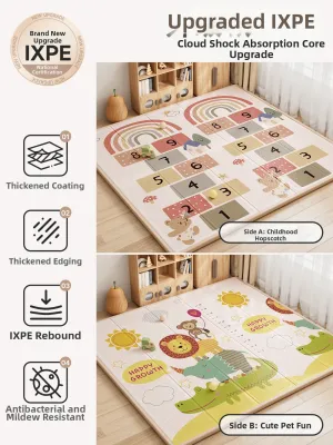 QIAOLEXIONG | Non-toxic Foldable Interlocking Thick Children Foam Play Mat