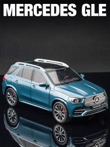 Luxury Mercedes-Benz GLE Alloy Model Car SUV Decoration Boys Toy Gift Realistic Collectible Metal Vehicle Static Model