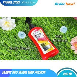 Beauty 360 Body Serum Wild Passion 200 ml - Body Serum Ceramide Glycerine Niacinamide Argan Oil