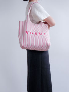 Original Design Knitted Large Capacity Tote Bag Casual Commute Foldable Shoulder Bag Youth Fashion Korean Style Star Qian