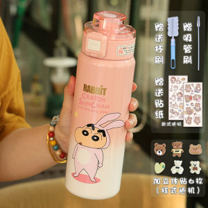 Cốc Nước Bằng Thép Không Gỉ 316 Cốc Nước Giữ Nhiệt Cho Học Sinh Đi Học Cốc Nước Có Ống Hút Cho Bé Gái Cốc Nước Di Động