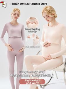TUCANO | Pregnancy and Postpartum Cotton Thermal Underwear Set