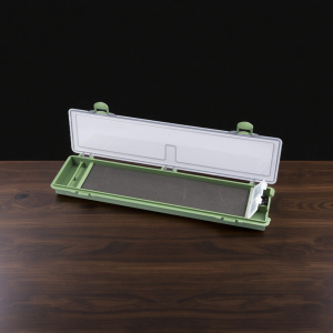 JSFUN Carp Fishing Tackle Box Stiff Hair Rig Board with Pins Carp Fishing Rig Box Wallet Rig Storage Box