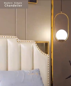 Nordic Chandelier Ceiling light For Bedroom Bedside Pendant Lamp Tri color Drop Lights Hanging Design