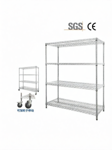 MOLORE | Antistatic NSF Chrome Display Rack