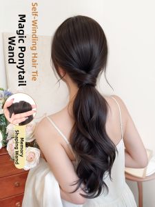 Self-winding Traceless Volume-adding Ponytail Wig