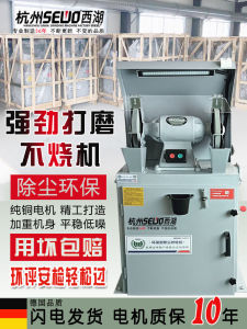 Dust Extraction Environmental Protection Grinding Wheel Machine West Lake Polishing Knife Machine Built-In Dust Collection Device MC3025