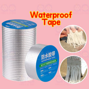 Waterproof Tape Anti Leaking Tape Aluminum Foil Tape Butyl Gam Bumbung Penampal Atap Bocor Pita Kalis Air F45