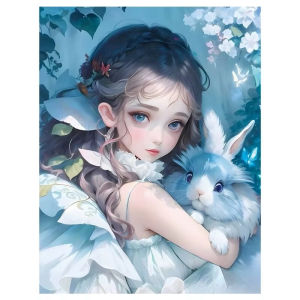 KAYOU | 5D DIY Diamond Painting Kit Love Snow Pattern Cross Stitch Art Full Drill Rhinestone Mosaic Wall Decor Craft Kit Home Gift