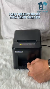 Thermal Receipt Printer OFFICOM XP-T80A Bluetooth Receipt Printer AUTO CUT with 5 Rolls Receipt Papers 80mm
