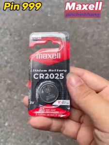 Pin Maxell Lithium 3V CR2032/CR2025/CR2016 - Pin Đơn Tích Hợp Cho Smart Devices và Remote - Bảo Hành 10 Năm - Made in Japan