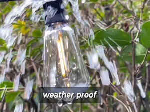 AIMO Solar Light Bulb Fairy Light Christmas Light LED String Lights Outdoor Wedding Party Light