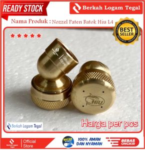 Nozzel Lubang 4 Batok Sprayer Import HIU Original Grosir