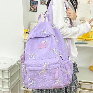 OUDENGPAI | Lightweight Small Travel Backpack For Girls High Capacity Large Zipper Soft Handle Commuter Style Medium Waterproof