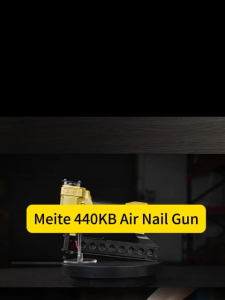 Original Meite 440KB Fine Crown Stapler Nail Gun Pneumatic Nail Gun Meite Air Nailer + Nails