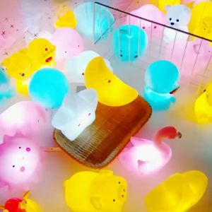 Cute Led Night Light Night Lamp Table Lamp Baby Lampu Bilik Hiasan Lampu Meja Lampu Baby Starlight Moonlight 小夜灯 床头灯 玩具小夜灯