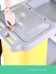 Rosemarry-Cleaning Cart Multi Functional Movable Trolley Special Tools For Property Cleaning Cleaning Trolley