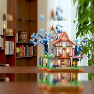 Lumibricks | Magic House & Hotel Building Model Fantasy Scene