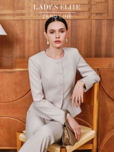 LadyS Elite | Iceland Series Acetate Jacket Skirt and Flare Pants Suit Summer New Fashion Women
