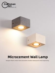 Craftsman Art | Concrete Microcement Terrazzo Wall Light