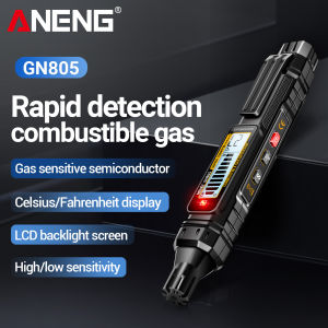 ANENG | Portable Gas Detector ANENG GN805 Sound and Light Dual Alarm Adjustable Sensitivity Car/Home Gas Safety Portable Detection Pen