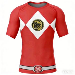 Bandai | 2026 Hot Selling New Landscape Super Team Vacation Poster Mens Summer Surfing Clothing Gym Sports Beach Float T-shirt Large