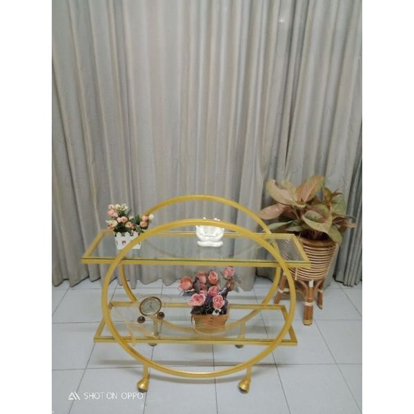 rak storage dengan roda - rak pajangan minimalis | Lazada Indonesia