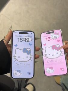 OPPO Reno 11 Pro 5G Case OPPO Reno 8Z 7Z 5G Hello Kitty Matte Hard Shockproof Case With Camera Lens Protecotr IMD Luxury Plating Button ins style Phone Cover With Lanyard