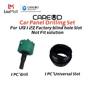 CAREUD Car Panel Drilling Set For U912 Tire Pressure Monitoring System Monitor Installation For Original Slot Size Not Fit Solution Require Cut Panel and Panel Empty Diameter Greater than 42MM