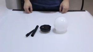 2PCS Raya Solar Garden Round Ball Bulb Light LED Outdoor Waterproof Landscape Lawn Lamps Courtyard Decor Lighting