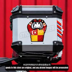 ❤️Selangor Flag Biker Decal Rider Motorcycle Sticker Waterproof UV Resistant Premium PVC Sticker
