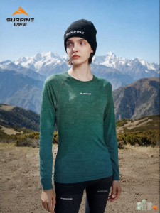 SURPINE | Ski Thermal Base T-Shirt Merino Wool